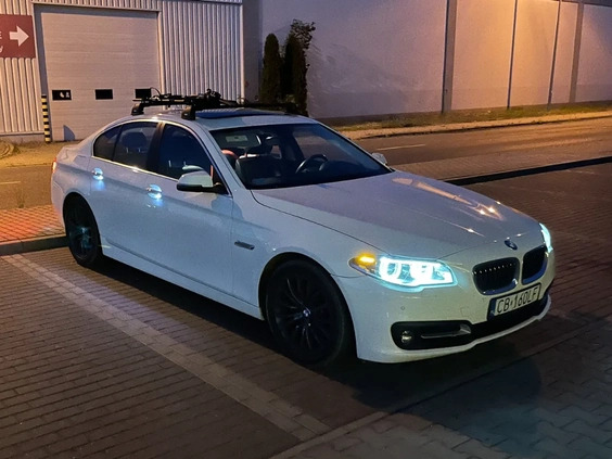 BMW Seria 5 cena 84900 przebieg: 139090, rok produkcji 2016 z Bydgoszcz małe 106